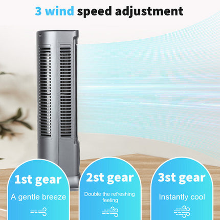 Air Conditioner Fans Portable Cooling Ace with 3 Speeds Tower Fan Quiet Desk 3