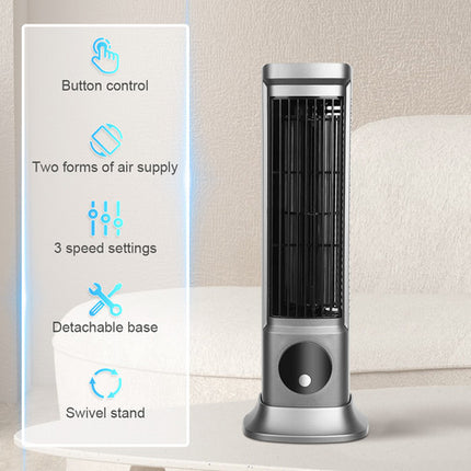 Air Conditioner Fans Portable Cooling Ace with 3 Speeds Tower Fan Quiet Desk 10