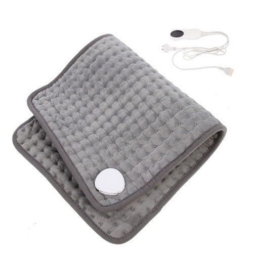 Electric Heat Pad Adjustable Heating Mat Warmer Blanket Back Pain Relief 100x50cm 2