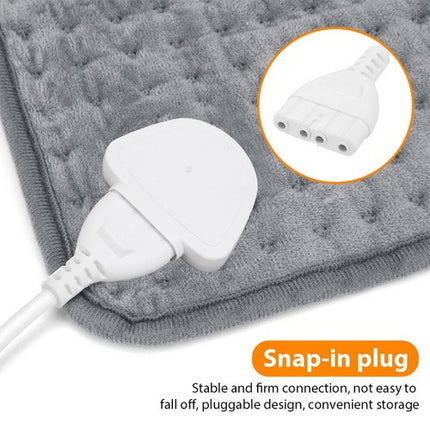Electric Heat Pad Adjustable Heating Mat Warmer Blanket Back Pain Relief 100x50cm 9