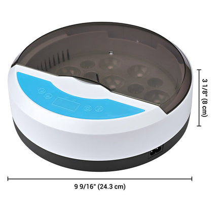 9 Egg Incubator Semi-Automatic Digital Temperature Chicken Duck Eggs Poultry 4