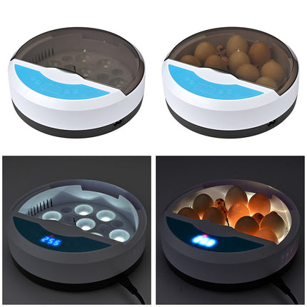 9 Egg Incubator Semi-Automatic Digital Temperature Chicken Duck Eggs Poultry 6