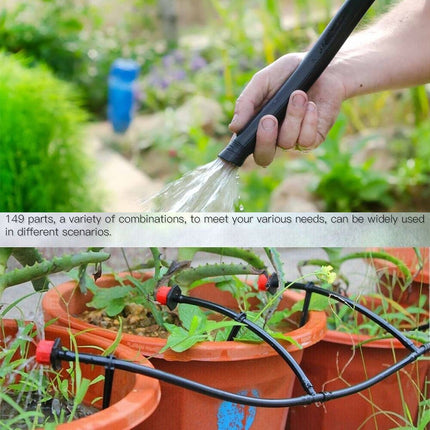 201X 50M Hose Garden Irrigation System Greenhouse Plant Watering DIY Micro Drip 7