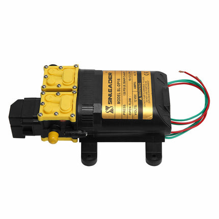 12LPM Caravan 12V Water Pump 130PSI High Pressure Self-Priming Camping Boat Farm 10