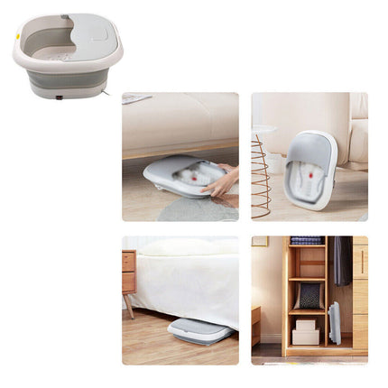 Electric Foot Spa Massager Footbath Pedicure Heat Soak Home Bath Tub Massage 4