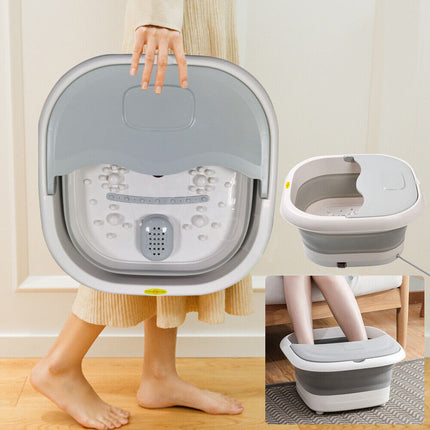 Electric Foot Spa Massager Footbath Pedicure Heat Soak Home Bath Tub Massage 7