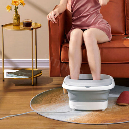 Electric Foot Spa Massager Footbath Pedicure Heat Soak Home Bath Tub Massage 11