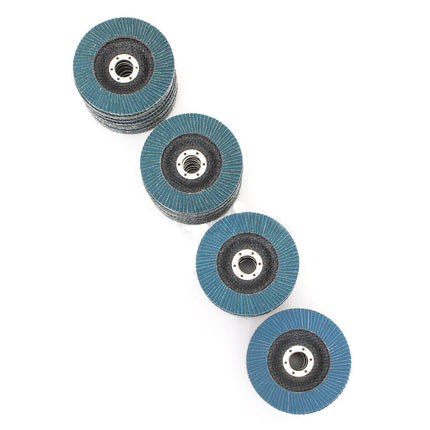 20PCS 5" 125MM Angle Grinder Flap Sanding Disc 120 Grit Grinding Wheel 5