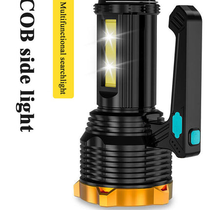 Most Powerful 1200lm LED Flashlight Super Bright Torch Lamp USB Rechargeable 2