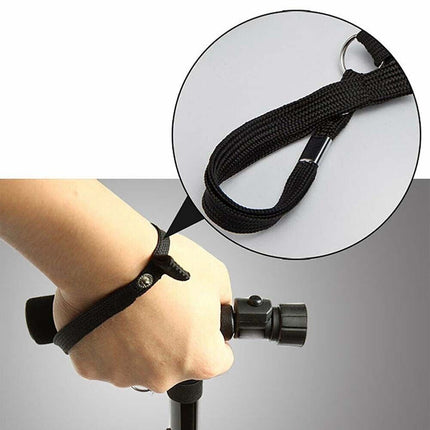 Walking Stick Cane Folding Handle Adjustable fixed LED Light Aid Holder Lighting 7