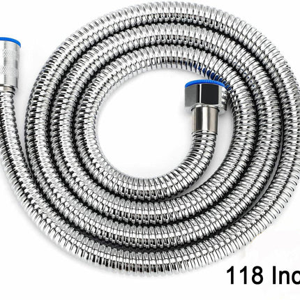 3m Shower Head Hose Stainless Steel Bathroom Flexible Tube Replacement Pipe AU 2
