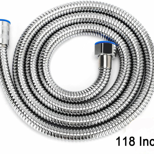 3m Shower Head Hose Stainless Steel Bathroom Flexible Tube Replacement Pipe AU 2