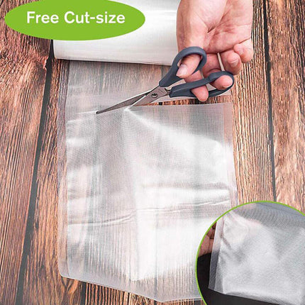 1ROLL 20CM Vacuum Sealer Bags Rolls Vaccum Food Saver Storage Seal 15M 6