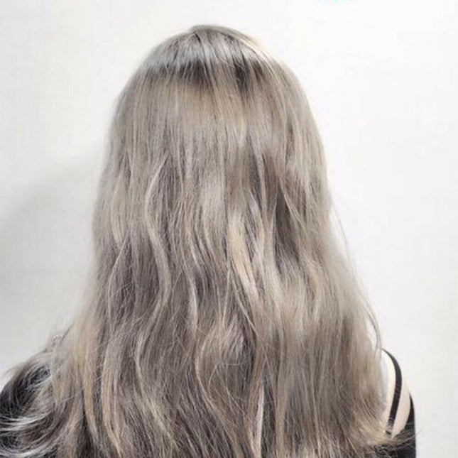 The new  Brown Gold Blonde Long Wavy Wig Synthetic Curly Hair Cosplay Fashion 2