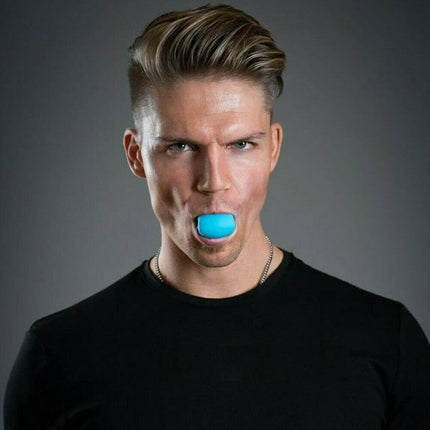 Facial exerciser exercise ballneck toner3-stage mandibular exerciser jaw trainer Blue 2