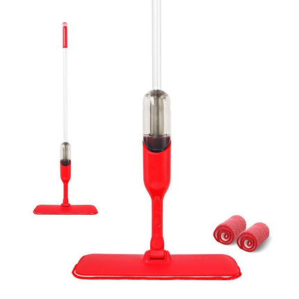 Spray Flat Mop Microfiber Pads Floor/Tile Kitchen Bathroom Living room Cleaning 5