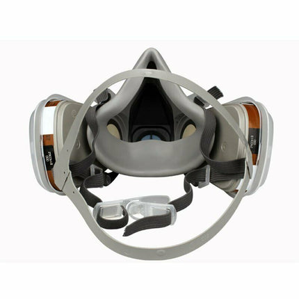 7 IN 1 Gas Mask Full Face Respirator Paint Spray Chemical Facepiece Reusable AU 4