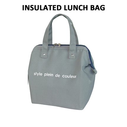 Insulated Thermal Cooler Lunch Bag Portable Picnic Storage Bag Pouch 22*14*25cm 5
