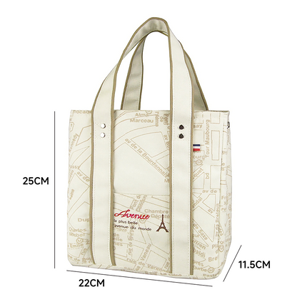 Portable 22*11.5*25cm Insulated Lunch Bag Food Container Picnic Storage Handbag 10