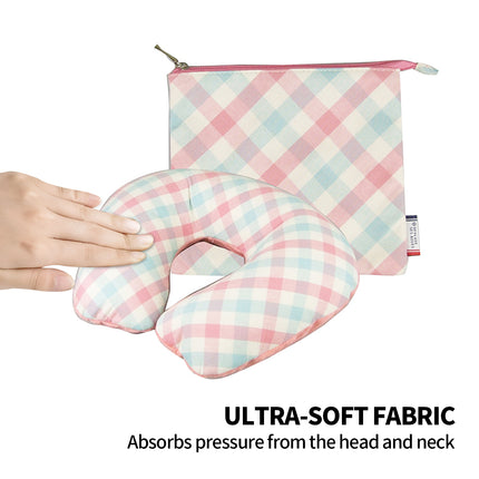 Inflatable U Shaped Travel Neck Pillow Portable Car Flight Head Rest Cushion 3