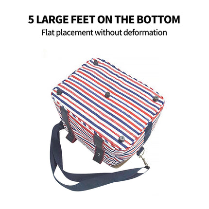 Red Insulated Picnic Bag Thermal Cooler Portable Lunch Food Tote Carry Storage Bag 2