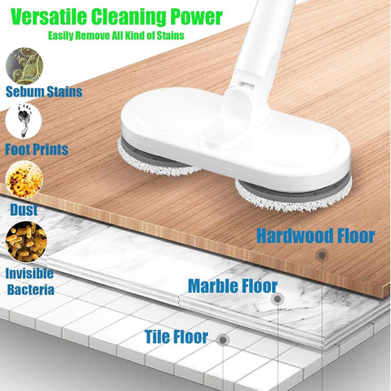 5-In-1 Cordless Electric Mop Cleaner Floor Polisher Sweeper Washer Scrubber NEW 8