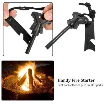 Camping Tool Emergency Survival Equipment Set Outdoor Sport Tactical Hiking Kit 5