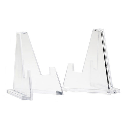 20pcs S Acrylic Clear Stand for Trading Card PSA Pokemon Card Holders Stand 5