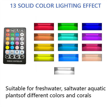 LED Light 40cm Full Spectrum Aquarium Lighting Aqua Plant Fish Tank Lamp 15W 6
