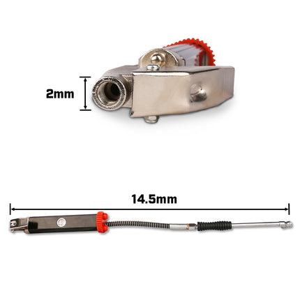 X-BULL Tyre Inflator with Pressure Gauge Heavy Duty Aluminium Die Cast Body 160PSI 3