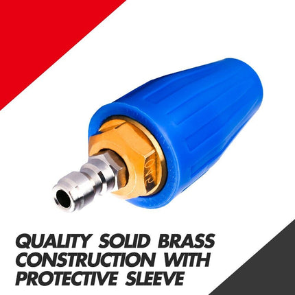 X-BULL Pressure Washer Turbo Nozzle Head 4000PSI High Cleaner 1/4BSP 3