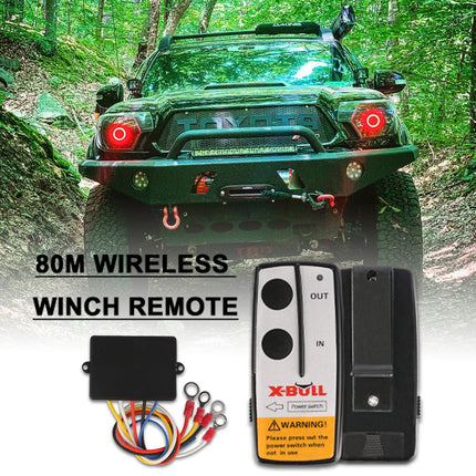 X-BULL Winch Solenoid Relay 12V 500A Winch Controller Twin Wireless Remote4WD4x4 5