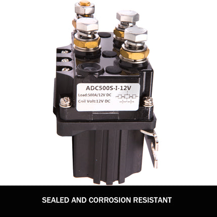 X-BULL Winch Solenoid Relay Controller 500A DC Switch 4WD 9500LBS-17000LBS 4x4 3