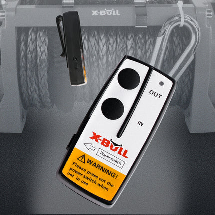 X-BULL 2x Wireless Winch Remote Control 12 Volt 150ft Handset Switch 4wd 7