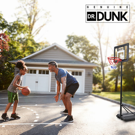 DR. DUNK Portable Kids Basketball Hoop Stand System, 1.15m to 1.60m Height Adjustable 9