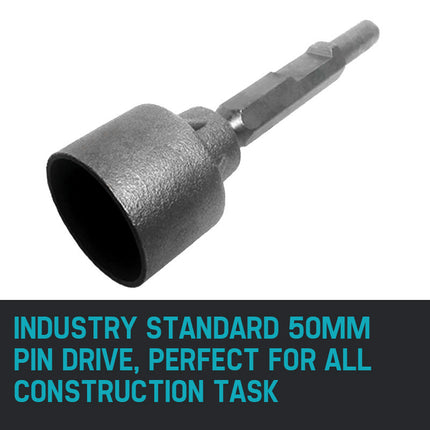BAUMR-AG Jack Hammer Star Picket Stake Post Driver Chisel Jackhammer Bit 3