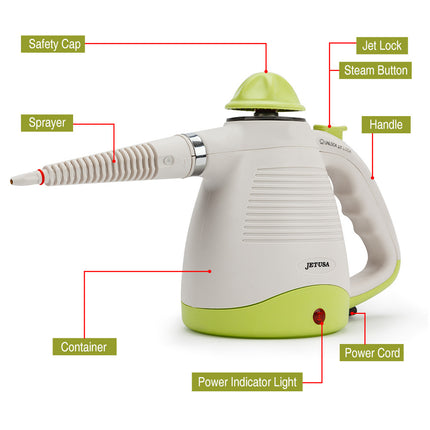 JET-USA Portable Steam Cleaner Multi-Purpose High Pressure Handheld 2