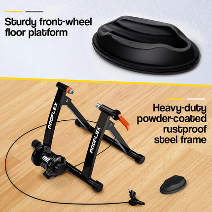 PROFLEX Indoor Bicycle Trainer - Bike Cycling Stationary Magnetic Stand Training 3