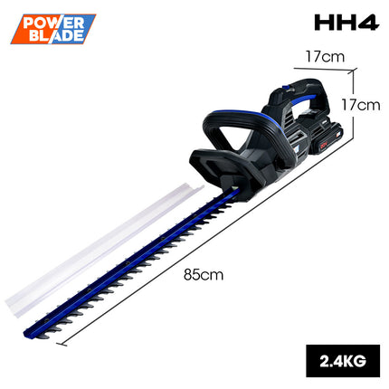 POWERBLADE HH4 20V Cordless Electric Hedge Trimmer Kit, with Lithium Battery and Fast Charger 2