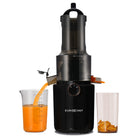 EUROCHEF Cold Press Slow Juicer Machine, Large Chute, 200W, Charcoal Grey