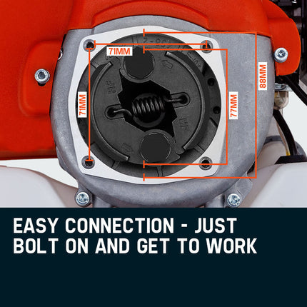 Baumr-AG Engine for Post Hole Digger Replacement Earth Auger Borer 2