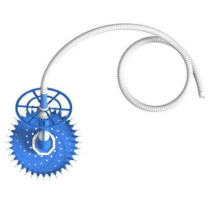 AURELAQUA Automatic Pool Cleaner, Flow-valve Suction Tech for Floors, Walls & Waterline 4