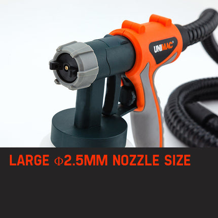UNIMAC 740W HVLP Electric Paint Sprayer Gun - DIY Spray Station Tool 10