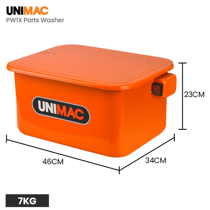 Unimac 22L Auto Parts Washer, for Home, Business and Small Garages 2