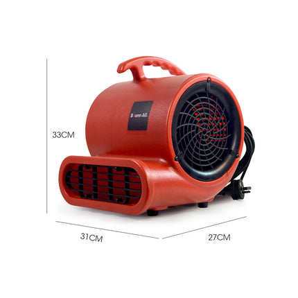 Baumr-AG 3-Speed Carpet Dryer Air Mover Blower Fan, 700CFM, Sealed Copper Motor, Poly Housing 6