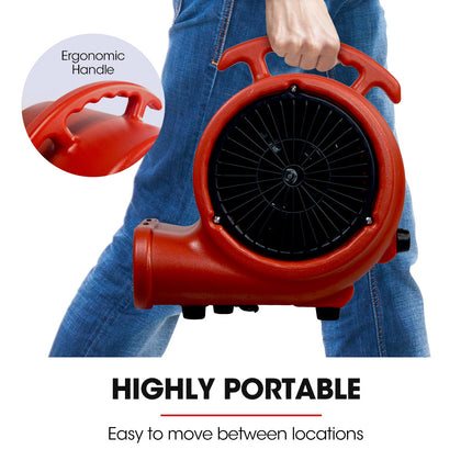 Baumr-AG 3-Speed Carpet Dryer Air Mover Blower Fan, 700CFM, Sealed Copper Motor, Poly Housing 10