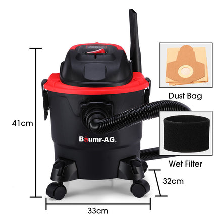 Baumr-AG 15L 1200W Wet and Dry Vacuum Cleaner, with Blower, for Car, Workshop, Carpet 5