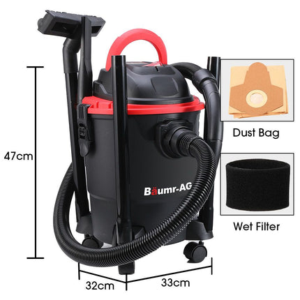 Baumr-AG 20L 1200W Wet and Dry Vacuum Cleaner, with Blower, for Car, Workshop, Carpet 2