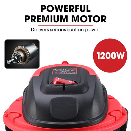 Baumr-AG 20L 1200W Wet and Dry Vacuum Cleaner, with Blower, for Car, Workshop, Carpet 5