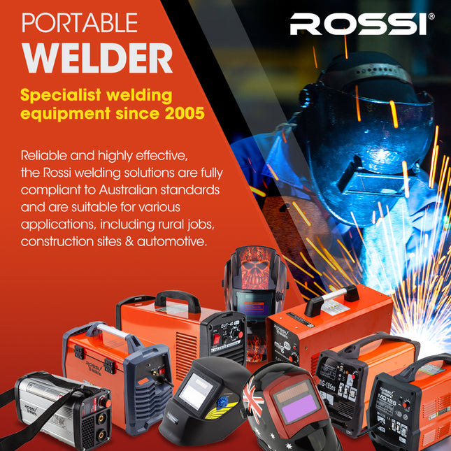 ROSSI 200 Amp Portable Inverter Arc Stick Welder, MMA DC Gas Inverter Welding Machine, 15A Plug 2